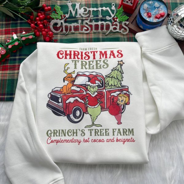 Grinch Christmas Tree Farm Sweatshirt
