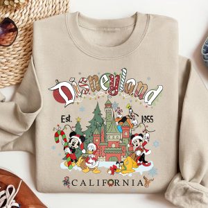 Disneyland California Christmas Shirt