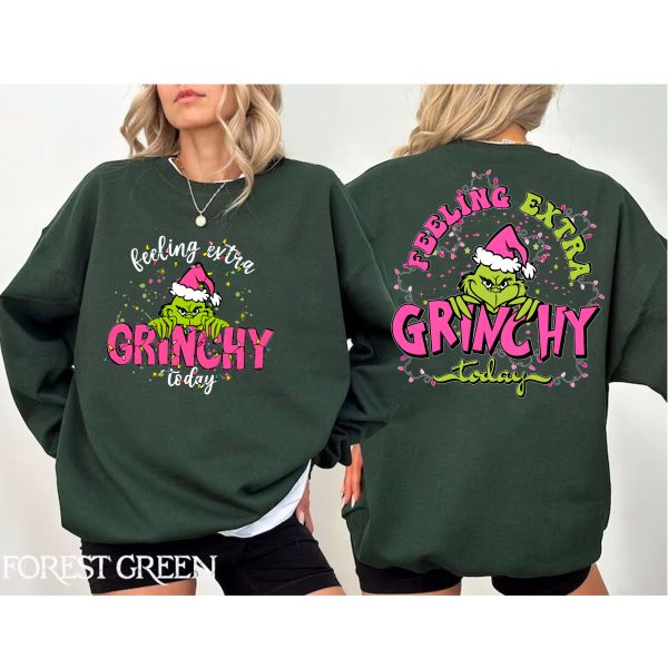 Feeling Extra Grinchy Today Christmas Shirt