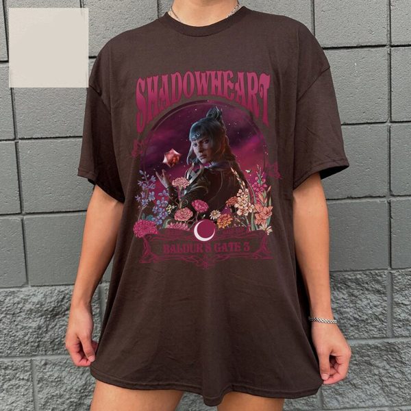 Shadowheart Baldur’s Gate 3 Floral Shirt