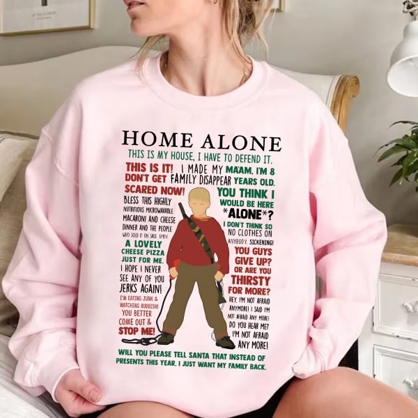 Home Alone Christmas Movie Quote Shirt