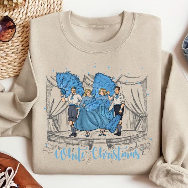 Funny Sisters Sisters White Christmas Shirt