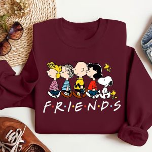 The Peanuts Friends Christmas Shirt