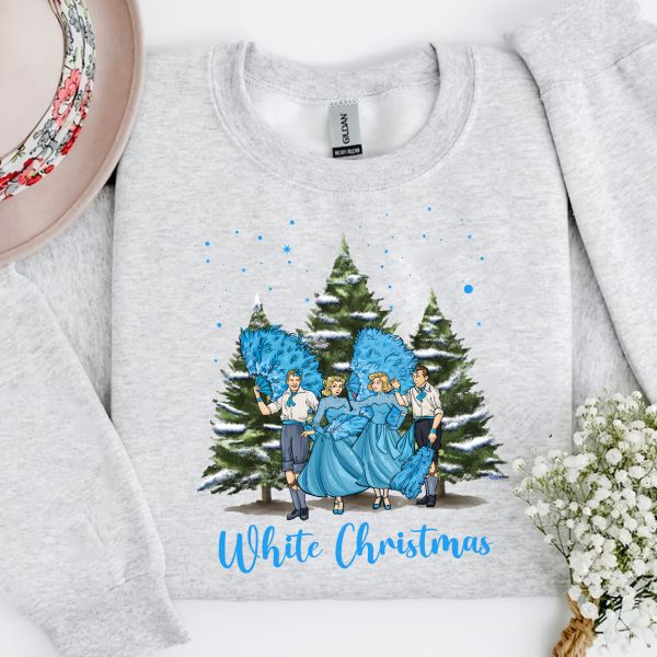 Funny Sisters Sisters White Christmas Shirt