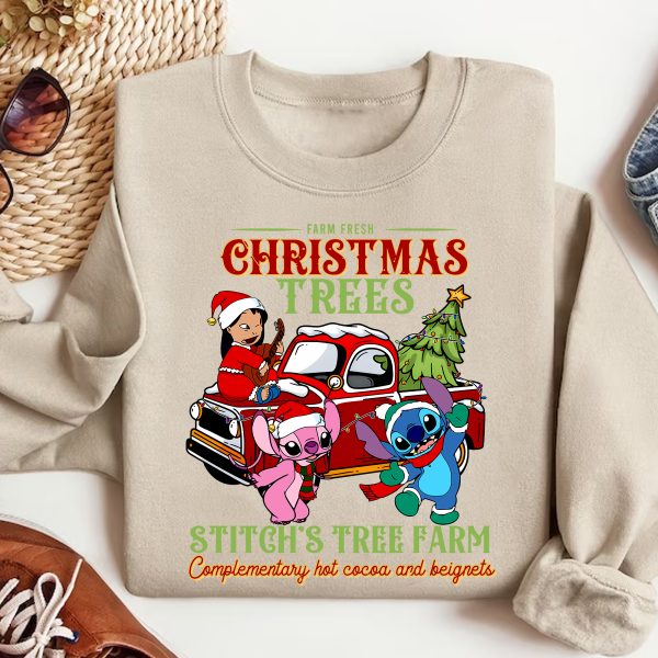Stitch’s Farm Fresh Christmas Shirt
