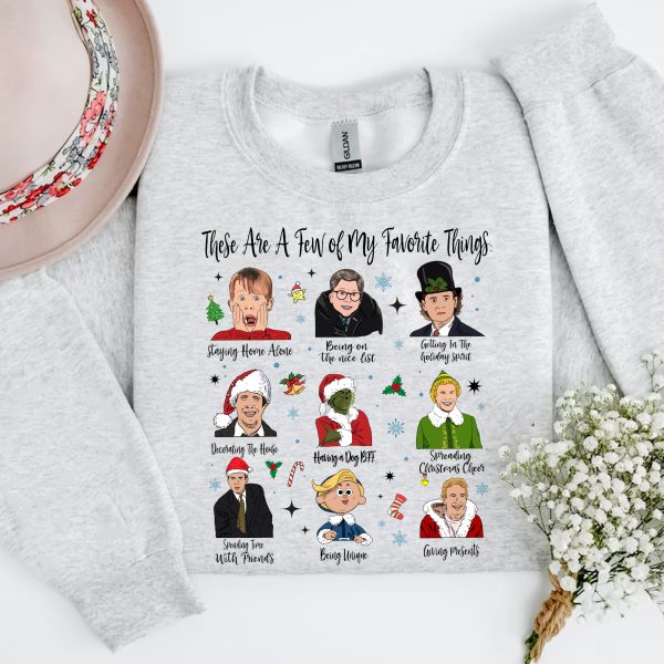 These Are A Few My Favorite Things Christmas Shirt