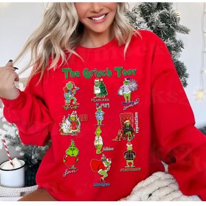 Taylor Swift The Grinch Tour Christmas Sweatshirt