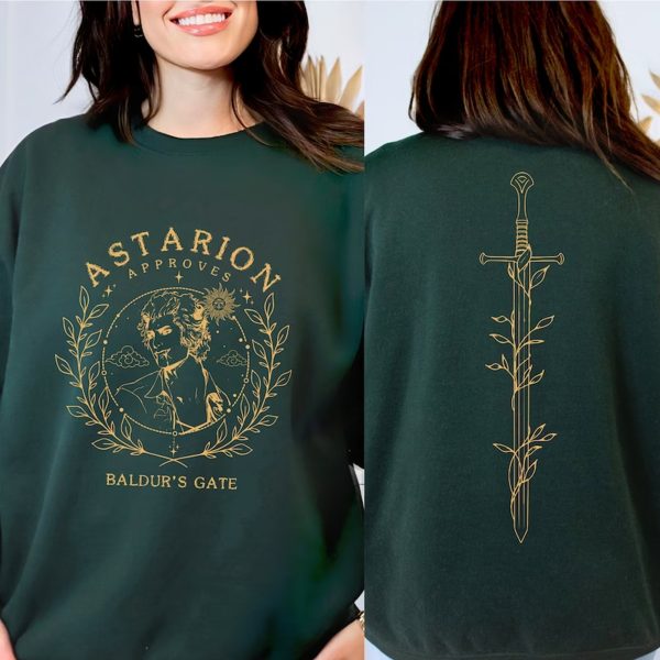 Adventure Awaits Astarion Baldur’s Gate 3 Fan Gamer Shirt.