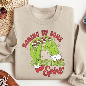 Rolling Up Some Christmas Spirit Grinch Shirt