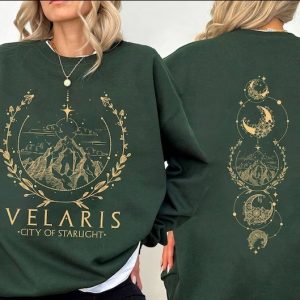 Velaris The Night Court  2 Sided Sweatshirt