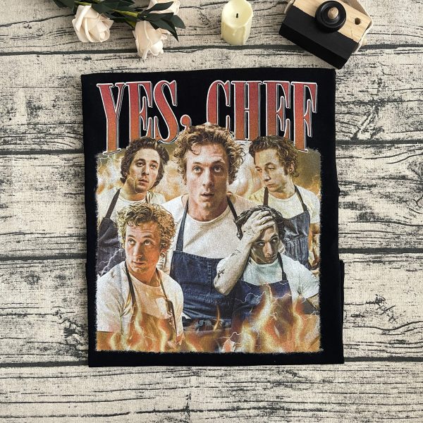 Jeremy Allen Yes Chef Vintage Shirt