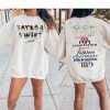 2024 Taylor Swift Albums 2 Sides Sweatshirt