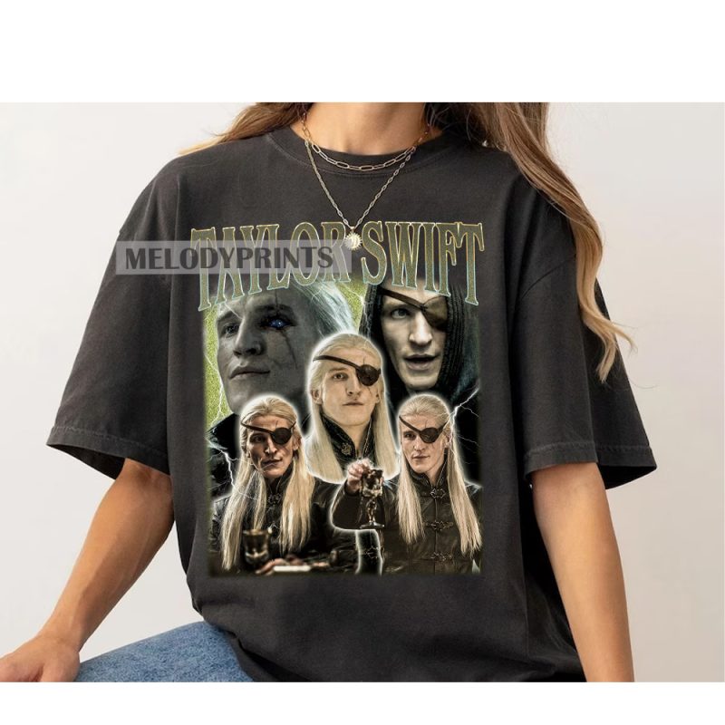 2024 Taylor Swift Aemond Targaryen T-shirt - Melody Prints