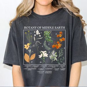 LOTR Botany Of Middle Earth Vintage Shirt