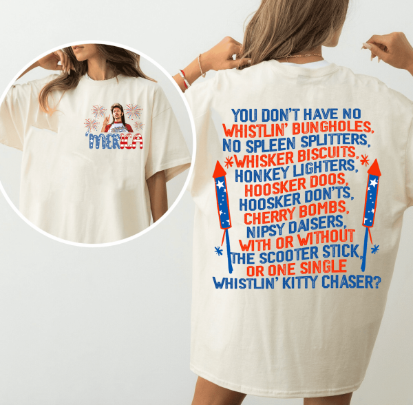 Joe Dirt Merica 2 Sides Shirt