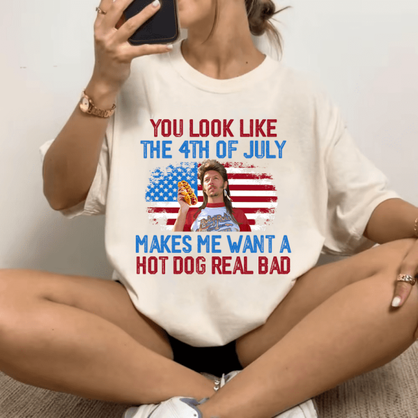 Joe Dirt Merica Hot Dog Shirt