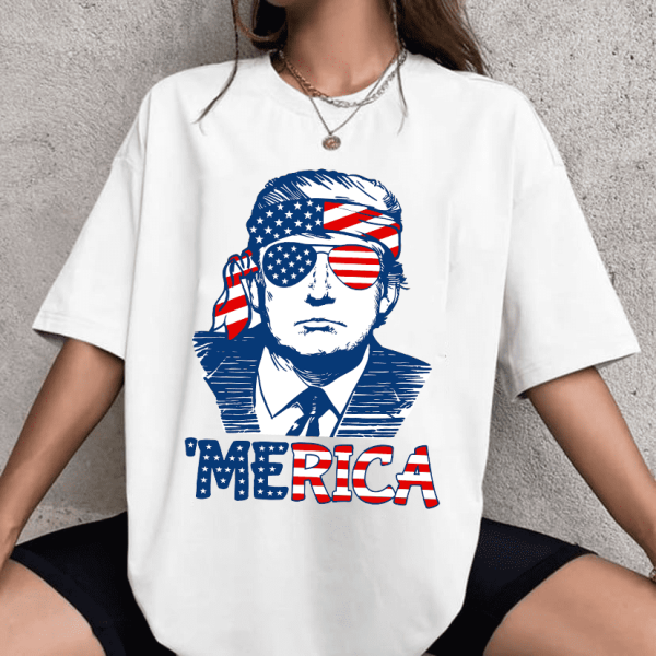 Trump Merica Vintage Shirt