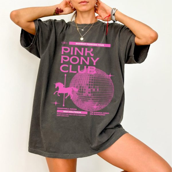 Chappell Roan Pink Pony Club Shirt