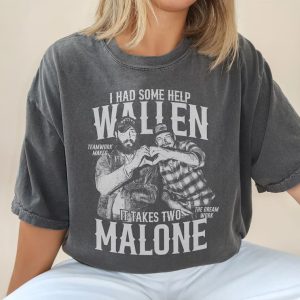 Morgan Wallen Vs Post Malone I Had Some Help Shirt