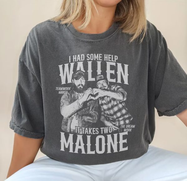 Morgan Wallen Vs Post Malone I Had Some Help Shirt