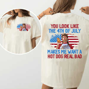 Joe Dirt Hot Dog 2 Sides Shirt