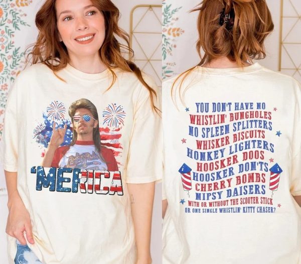 Joe Dirt America 2 Sides Shirt