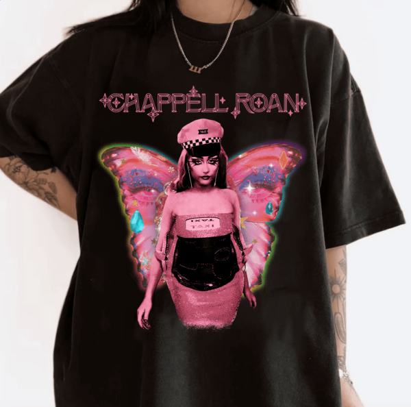 Chappell Roan Siren In Pink Shirt