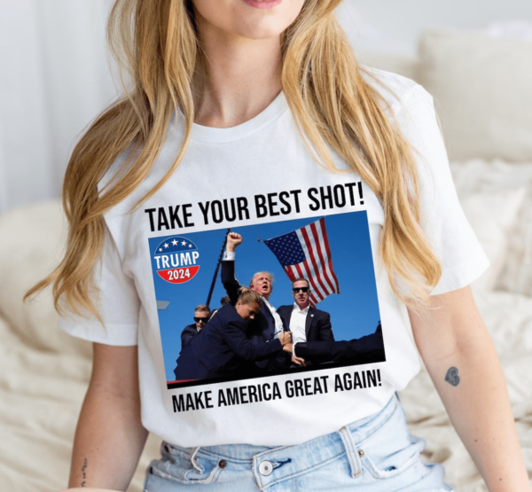 Vintage Trump Take Your Best Shot Shirt