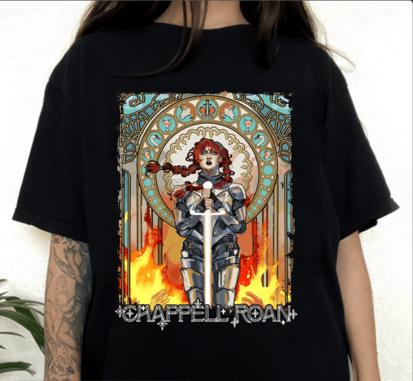 Chappell Roan Joan Of Arc Knight Shirt