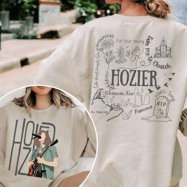 Hozier Eat Your Young 2024 2 Sides Vintage Shirt