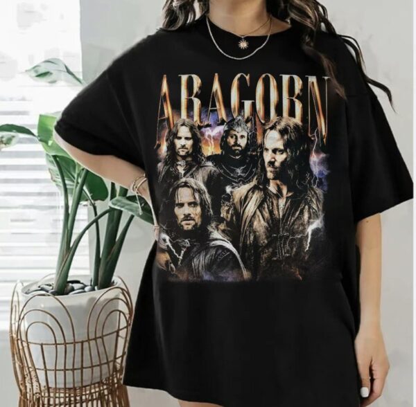 LOTR Aragorn King of Gondor Vintage Shirt