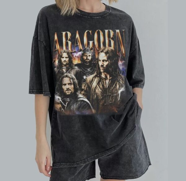 LOTR Aragorn King of Gondor Vintage Shirt