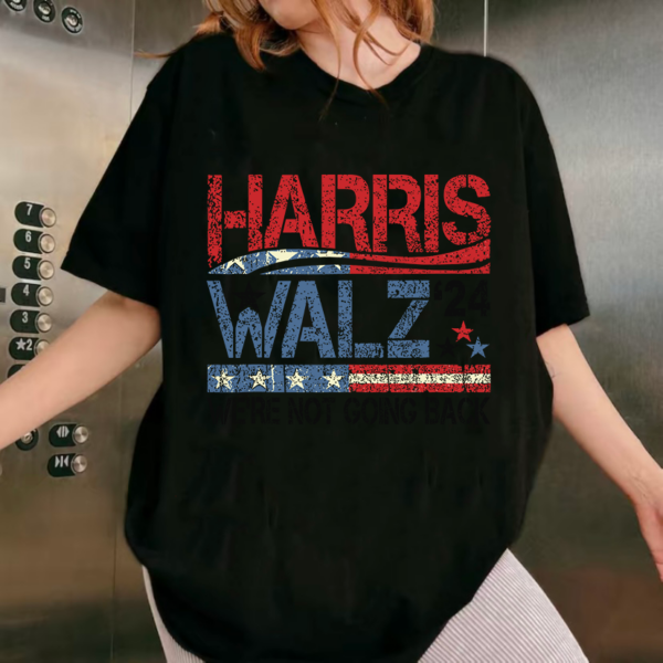 Kamala Harris We Not Going Back Vintage Shirt