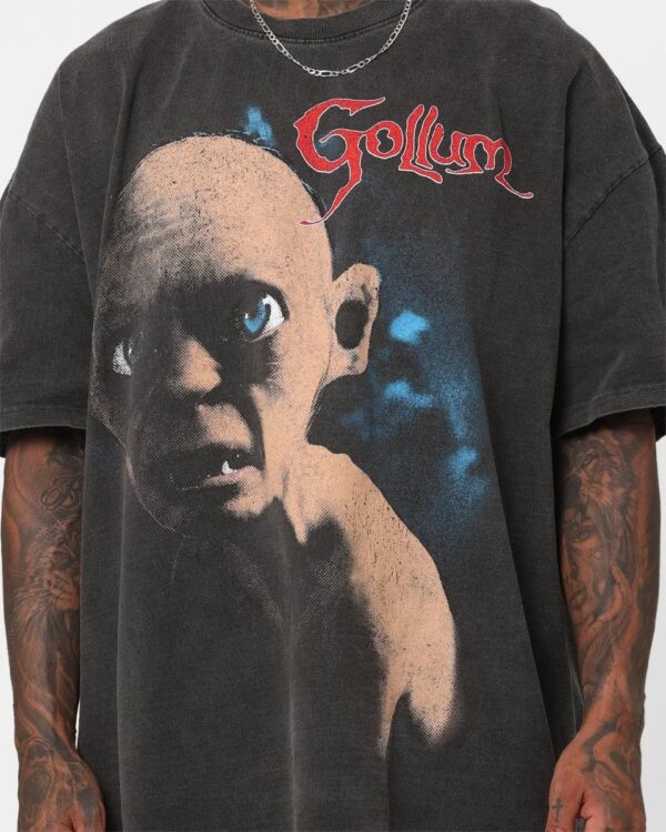 LOTR Gollum Dark Retro Style Vintage 2 Sides Shirt