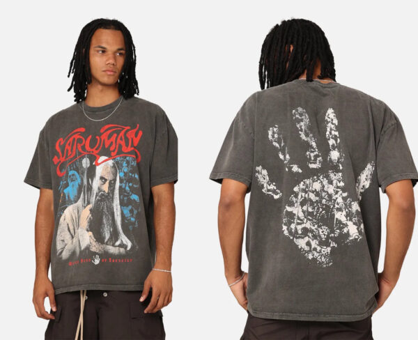 LOTR Saruman Vintage 2 Sides Shirt