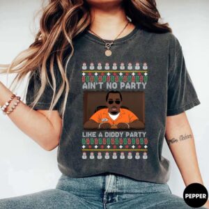 Ain’t No Party Like a Diddy Party Funny Ugly Christmas Sweater