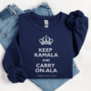 Vintage Keep Kamala And Carry Onala Harris Walz Shirt