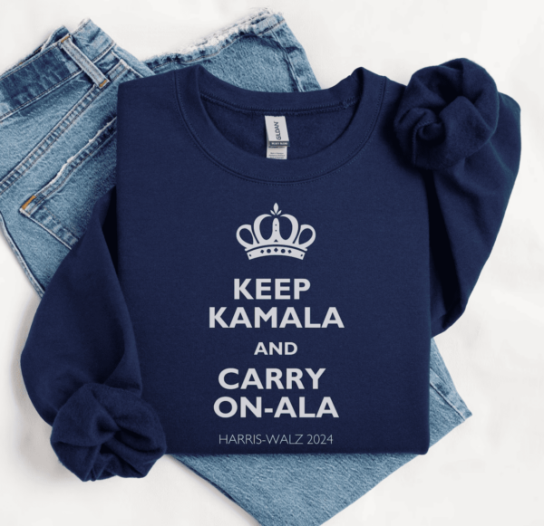 Keep Kamala And Carry Onala Harris Walz Shirt