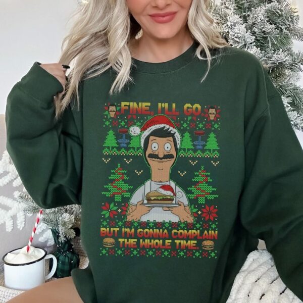 Bob’s Burgers Christmas Cartoon Ugly Sweater Shirt