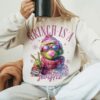 Funny Grinch Blow Bubbles Chrismas Sweatshirt