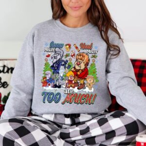 Miser Brothers Too Much Miser Brothers Christmas Sweatshirt