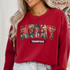 Snoopy and Charlie Brown Christmas Sweatshirt with Jolly Christmas