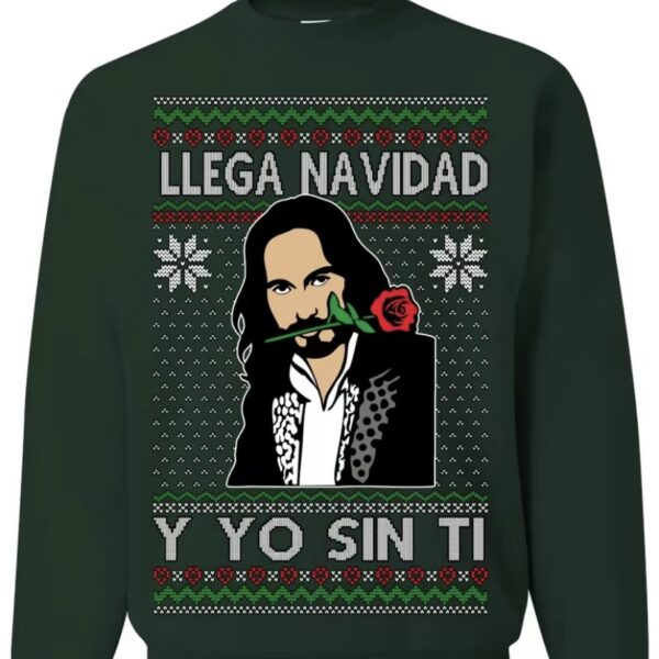 Llegaron Navidad Y Yo Sin Ti Shirt, Christmas Is Coming Marco Ugly Christmas Sweater