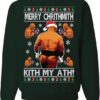 I Saw Diddy Kissing Santa Claus Funny Diddy Meme Ugly Christmas Sweater