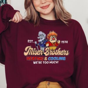 Heating And Cooling Miser Brothers Christmas Sweatshirt