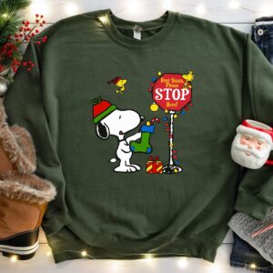 Cute Christmas Dog Lover Gift, Dog Christmas Crewneck, Snoopymas Shirt