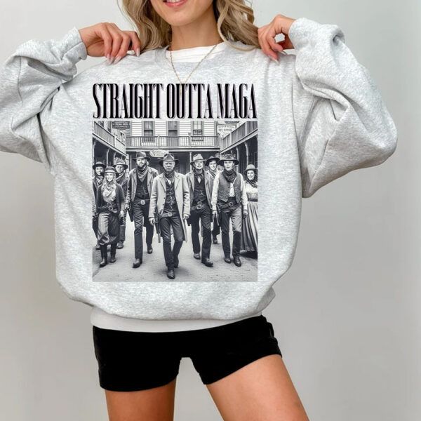 Donald Trump Team Straight Outta MAGA Vintage Shirt