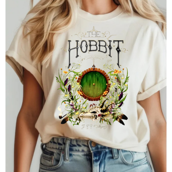 LOTR The Hobbit Retro Shirt, Lord of The Rings The Fellowship Of The Ring Vintage Shirt