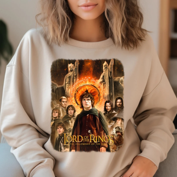 LOTR Retro Lord of The Rings The Fellowship Of The Ring Vintage Shirt