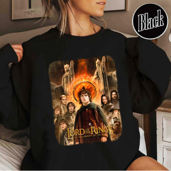 LOTR Retro Lord of The Rings The Fellowship Of The Ring Vintage Shirt